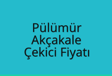 Pülümür Çekici Fiyatı – Akçakale Oto Kurtarıcı Ücreti