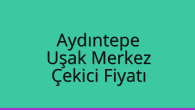 Aydıntepe Çekici Fiyatı – Uşak Merkez Oto Kurtarıcı Ücreti