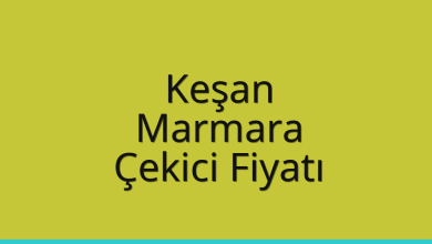 Keşan Çekici Fiyatı – Marmara Oto Kurtarıcı Ücreti