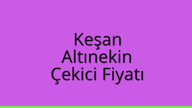 Keşan Çekici Fiyatı – Altınekin Oto Kurtarıcı Ücreti