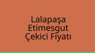 Lalapaşa Çekici Fiyatı – Etimesgut Oto Kurtarıcı Ücreti
