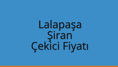 Lalapaşa Çekici Fiyatı – Şiran Oto Kurtarıcı Ücreti