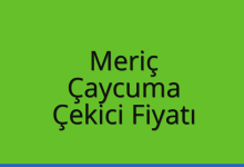 Meriç Çekici Fiyatı – Çaycuma Oto Kurtarıcı Ücreti