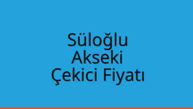 Süloğlu Çekici Fiyatı – Akseki Oto Kurtarıcı Ücreti