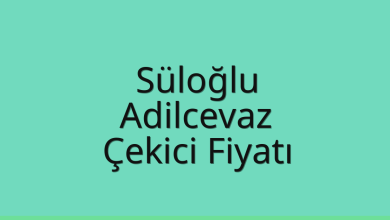 Süloğlu Çekici Fiyatı – Adilcevaz Oto Kurtarıcı Ücreti
