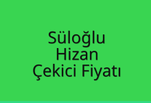 Süloğlu Çekici Fiyatı – Hizan Oto Kurtarıcı Ücreti