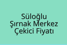 Süloğlu Çekici Fiyatı – Şırnak Merkez Oto Kurtarıcı Ücreti