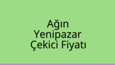 Ağın Çekici Fiyatı – Yenipazar Oto Kurtarıcı Ücreti