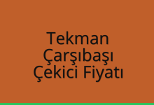 Tekman Çekici Fiyatı – Çarşıbaşı Oto Kurtarıcı Ücreti