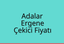 Adalar Çekici Fiyatı – Ergene Oto Kurtarıcı Ücreti