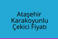 Ataşehir Çekici Fiyatı – Karakoyunlu Oto Kurtarıcı Ücreti