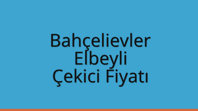 Bahçelievler Çekici Fiyatı – Elbeyli Oto Kurtarıcı Ücreti