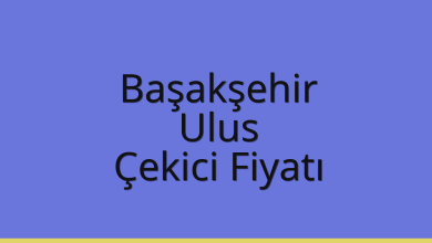 Başakşehir Çekici Fiyatı – Ulus Oto Kurtarıcı Ücreti