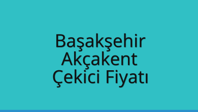 Başakşehir Çekici Fiyatı – Akçakent Oto Kurtarıcı Ücreti