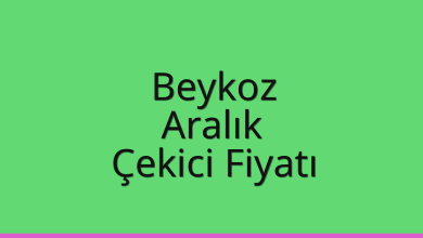 Beykoz Çekici Fiyatı – Aralık Oto Kurtarıcı Ücreti