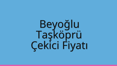 Beyoğlu Çekici Fiyatı – Taşköprü Oto Kurtarıcı Ücreti