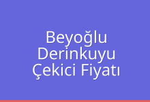 Beyoğlu Çekici Fiyatı – Derinkuyu Oto Kurtarıcı Ücreti