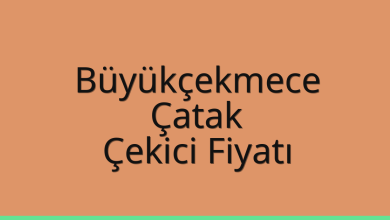 Büyükçekmece Çekici Fiyatı – Çatak Oto Kurtarıcı Ücreti