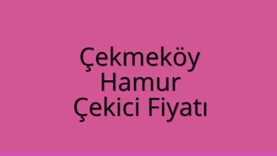 Çekmeköy Çekici Fiyatı – Hamur Oto Kurtarıcı Ücreti