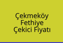 Çekmeköy Çekici Fiyatı – Fethiye Oto Kurtarıcı Ücreti