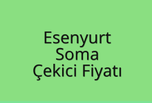Esenyurt Çekici Fiyatı – Soma Oto Kurtarıcı Ücreti