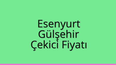Esenyurt Çekici Fiyatı – Gülşehir Oto Kurtarıcı Ücreti