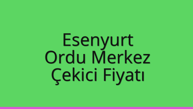 Esenyurt Çekici Fiyatı – Ordu Merkez Oto Kurtarıcı Ücreti