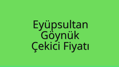 Eyüpsultan Çekici Fiyatı – Göynük Oto Kurtarıcı Ücreti