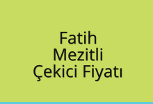 Fatih Çekici Fiyatı – Mezitli Oto Kurtarıcı Ücreti