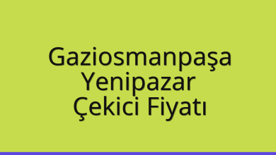 Gaziosmanpaşa Çekici Fiyatı – Yenipazar Oto Kurtarıcı Ücreti
