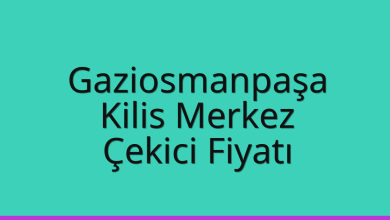 Gaziosmanpaşa Çekici Fiyatı – Kilis Merkez Oto Kurtarıcı Ücreti