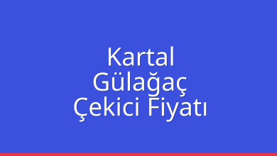 Kartal Çekici Fiyatı – Gülağaç Oto Kurtarıcı Ücreti