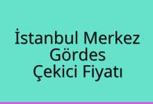 İstanbul Merkez Çekici Fiyatı – Gördes Oto Kurtarıcı Ücreti