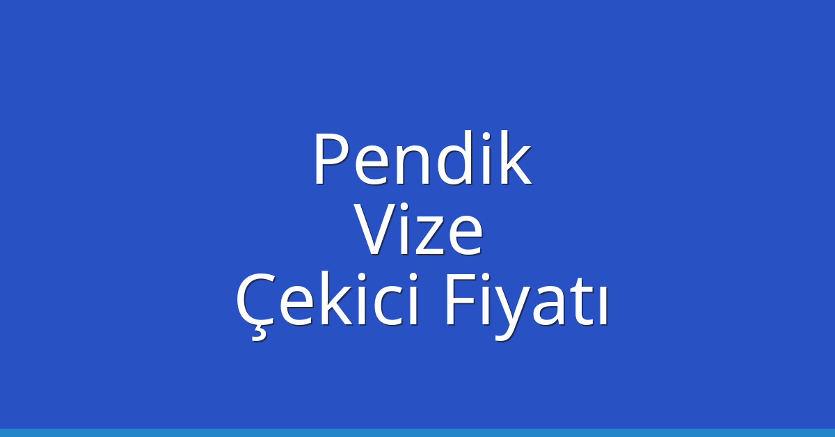 Pendik Çekici Fiyatı - Vize Oto Kurtarıcı Ücreti Pendik Çekici Fiyatı – Vize Oto Kurtarıcı Ücreti