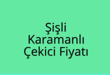 Şişli Çekici Fiyatı – Karamanlı Oto Kurtarıcı Ücreti