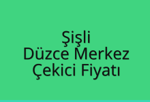 Şişli Çekici Fiyatı – Düzce Merkez Oto Kurtarıcı Ücreti
