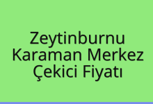 Zeytinburnu Çekici Fiyatı – Karaman Merkez Oto Kurtarıcı Ücreti