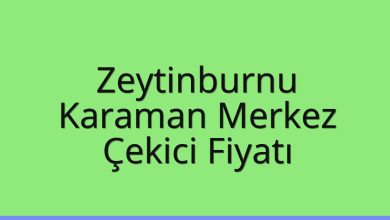 Zeytinburnu Çekici Fiyatı – Karaman Merkez Oto Kurtarıcı Ücreti