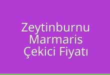 Zeytinburnu Çekici Fiyatı – Marmaris Oto Kurtarıcı Ücreti