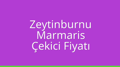 Zeytinburnu Çekici Fiyatı – Marmaris Oto Kurtarıcı Ücreti