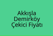 Akkışla Çekici Fiyatı – Demirköy Oto Kurtarıcı Ücreti