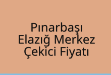 Pınarbaşı Çekici Fiyatı – Elazığ Merkez Oto Kurtarıcı Ücreti