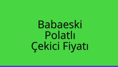 Babaeski Çekici Fiyatı – Polatlı Oto Kurtarıcı Ücreti