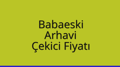 Babaeski Çekici Fiyatı – Arhavi Oto Kurtarıcı Ücreti