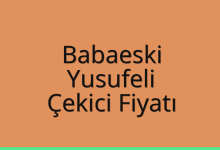 Babaeski Çekici Fiyatı – Yusufeli Oto Kurtarıcı Ücreti
