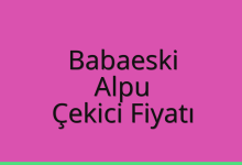 Babaeski Çekici Fiyatı – Alpu Oto Kurtarıcı Ücreti