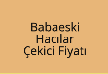 Babaeski Çekici Fiyatı – Hacılar Oto Kurtarıcı Ücreti