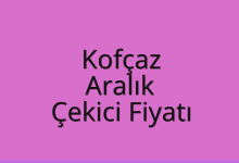 Kofçaz Çekici Fiyatı – Aralık Oto Kurtarıcı Ücreti