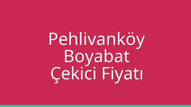 Pehlivanköy Çekici Fiyatı – Boyabat Oto Kurtarıcı Ücreti
