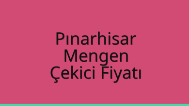 Pınarhisar Çekici Fiyatı – Mengen Oto Kurtarıcı Ücreti
